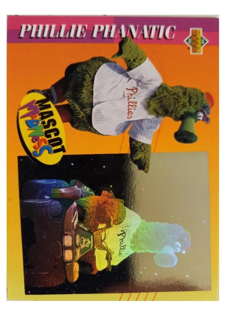 1993 Upper Deck Fun Pack Phillie Phanatic #1 card