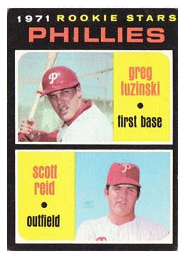 1971 Topps Phillies 1971 Rookie Stars #439 card