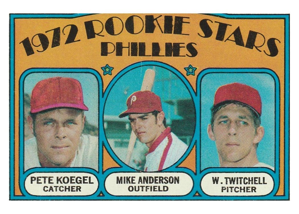 1972 Topps Phillies 1972 Rookie Stars #14 card