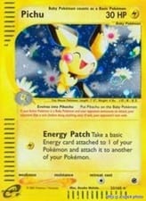 2002 Expedition Base Set Pichu #22 card