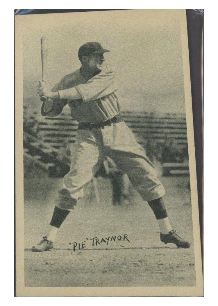 1936 National Chicle Fine Pens 'Pie' Traynor card