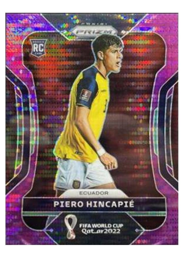 2022 Panini Prizm World Cup Piero Hincapie Breakaway Purple #83