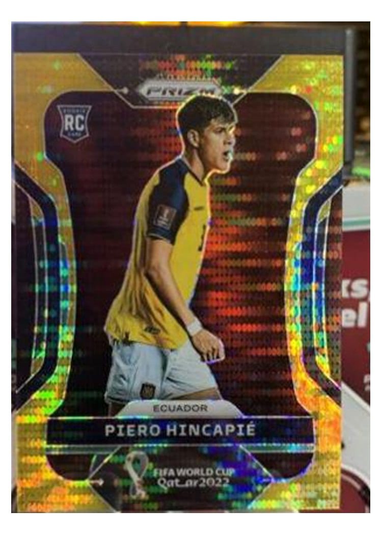 2022 Panini Prizm World Cup Piero Hincapie Gold #83