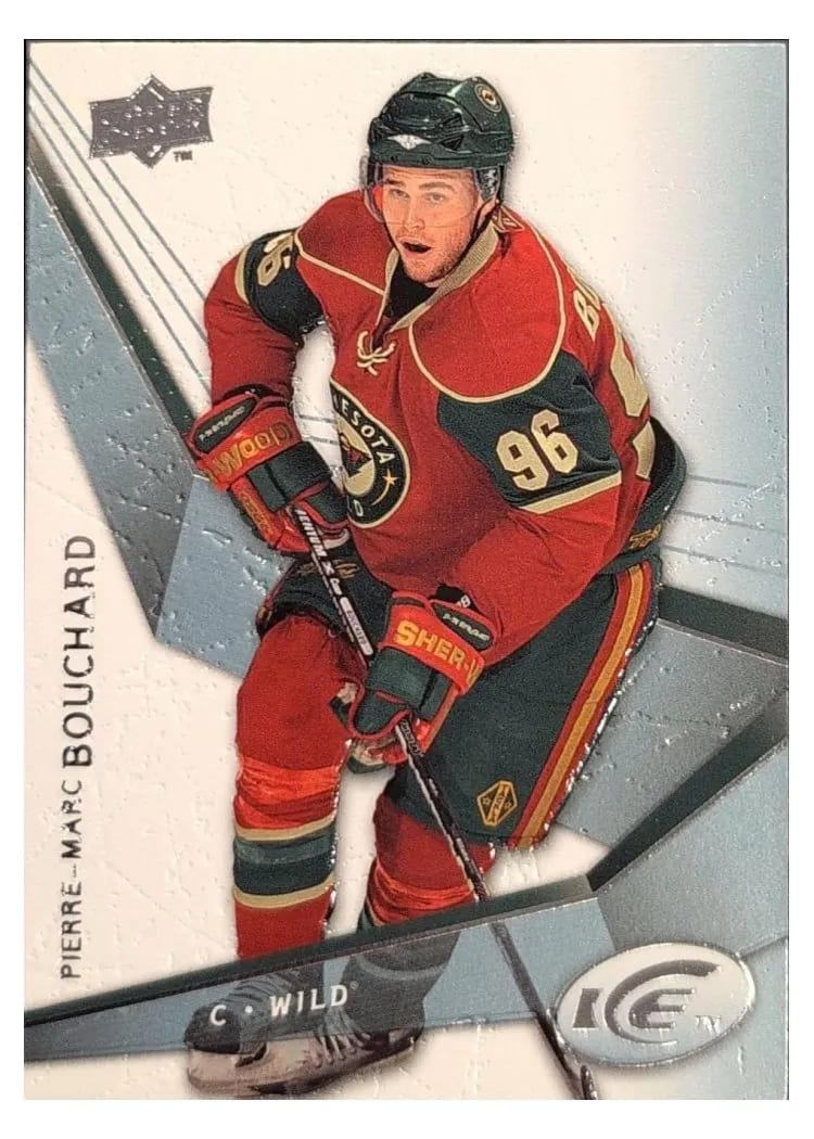 2008 Upper Deck Ice Pierre-Marc Bouchard #78 card