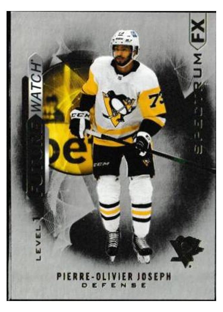 2020-21 SP Authentic Spectrum FX Pierre-Olivier Joseph #S-52 card