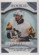 2021-22 Upper Deck Artifacts 2020-21 Update - Clear Cut Rookies Pierre-Olivier Joseph #203 card