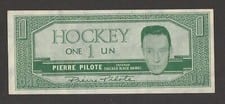 1962 Topps Hockey Bucks Pierre Pilote card