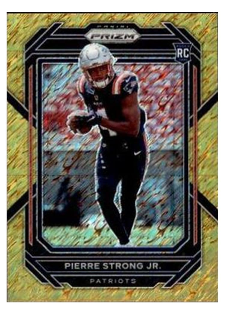 2022 Panini Prizm Base Set Pierre Strong Jr. #325 card