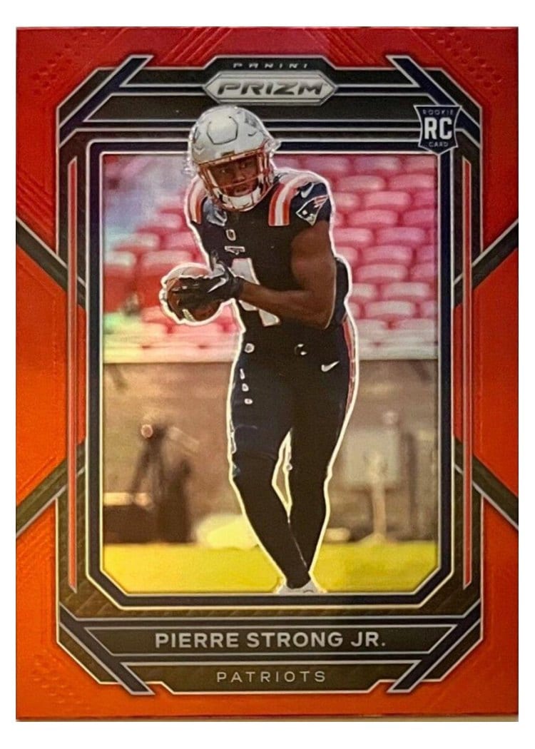 2022 Panini Prizm Base Set Pierre Strong Jr. #325 card
