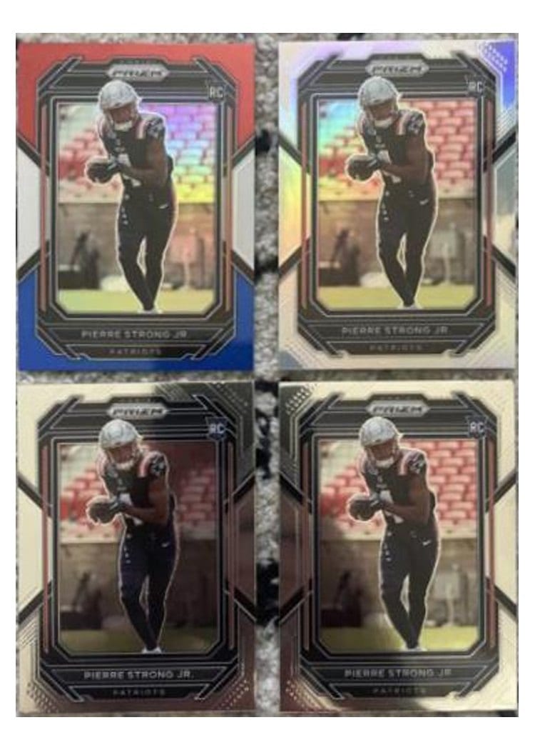 2022 Panini Prizm Base Set Pierre Strong Jr. #325 card