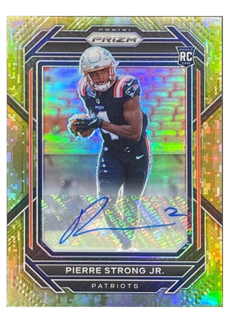 2022 Panini Prizm Base Set Pierre Strong Jr. #325 card