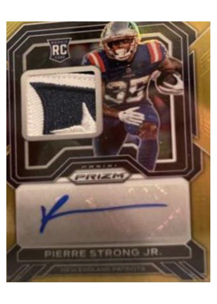 2022 Panini Prizm Base Set Pierre Strong Jr. #325 card