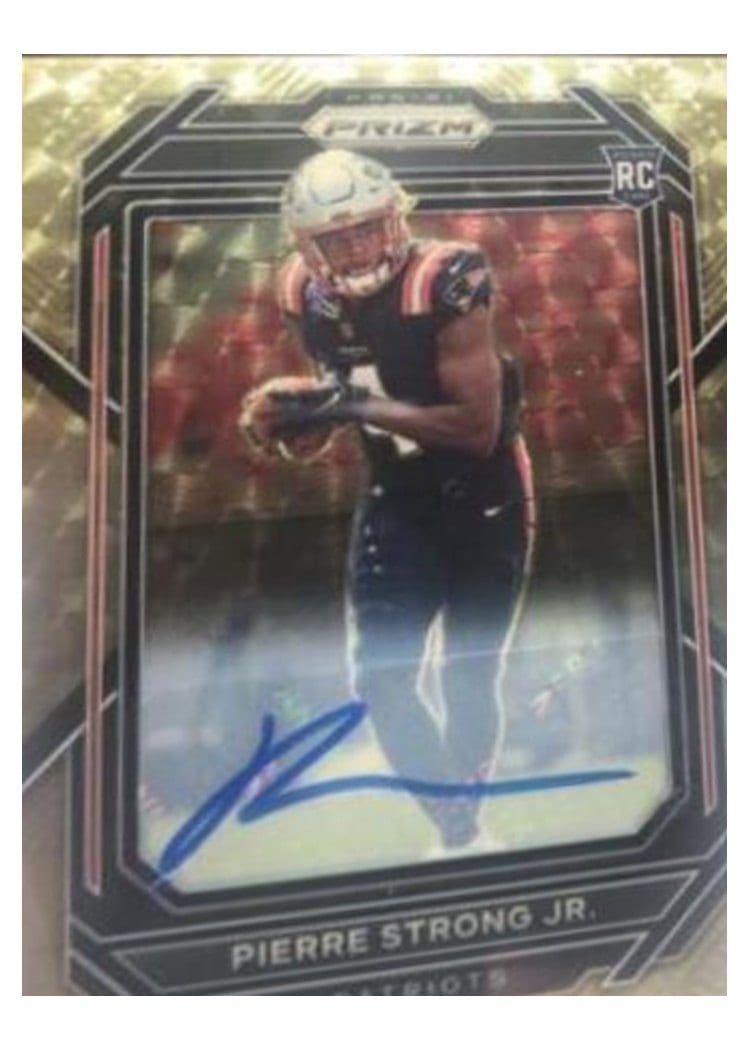 2022 Panini Prizm Base Set Pierre Strong Jr. #325 card
