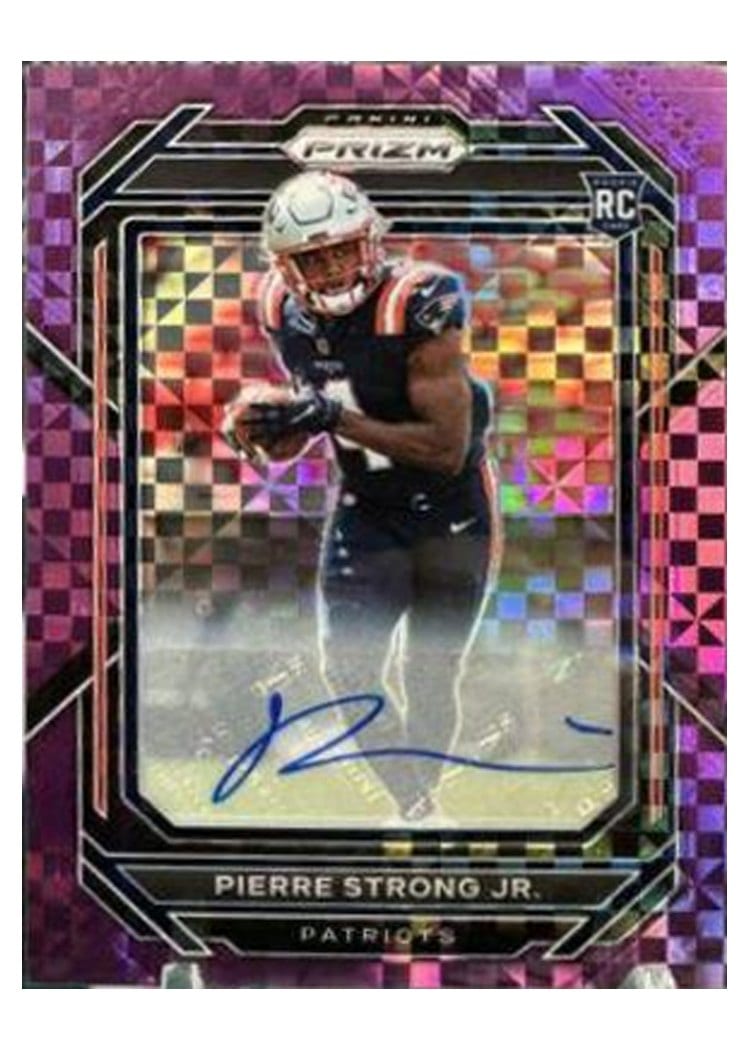 2022 Panini Prizm Base Set Pierre Strong Jr. #325 card