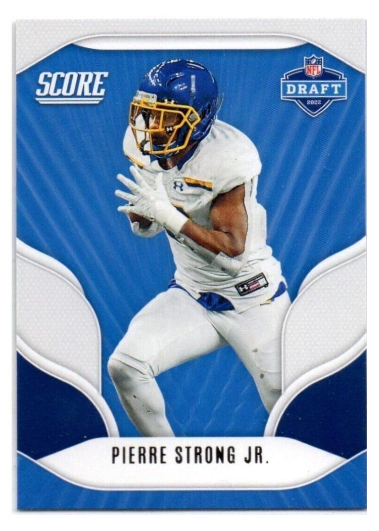 2022 Score NFL Draft Pierre Strong Jr. #D19 card