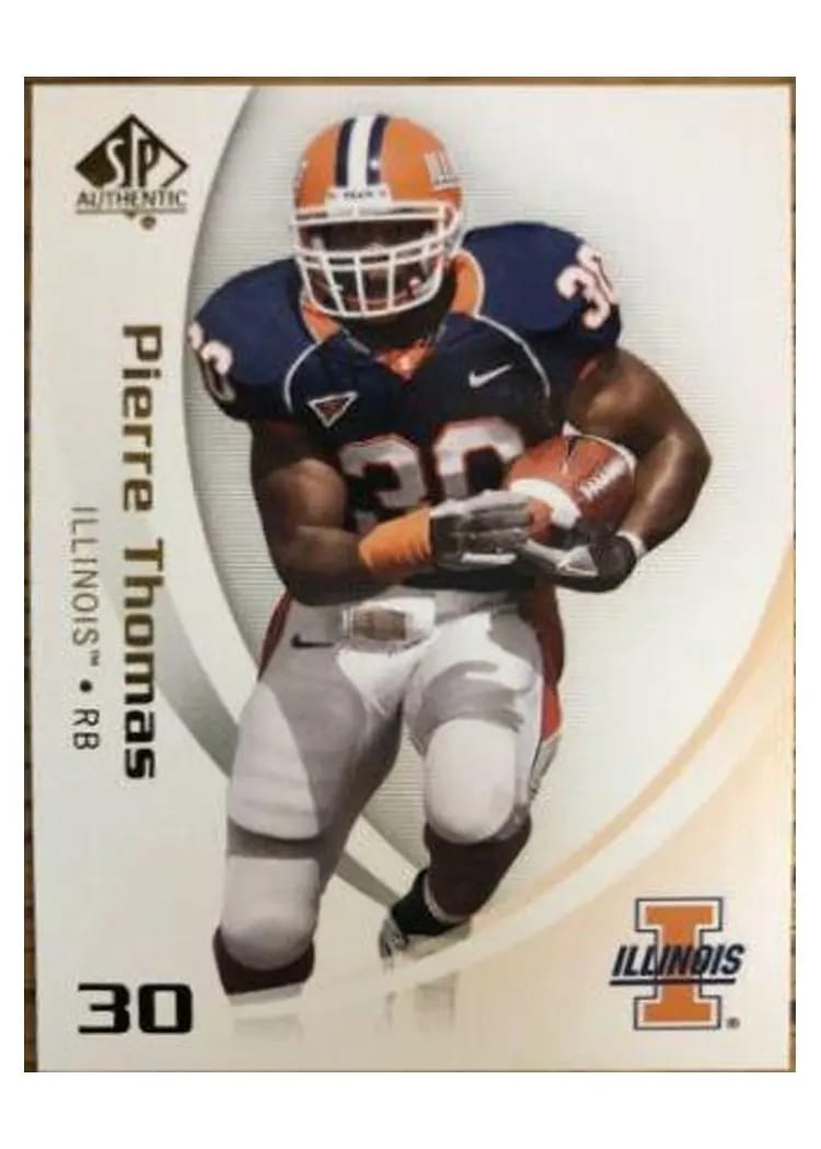 2010 SP Authentic Pierre Thomas #75 card