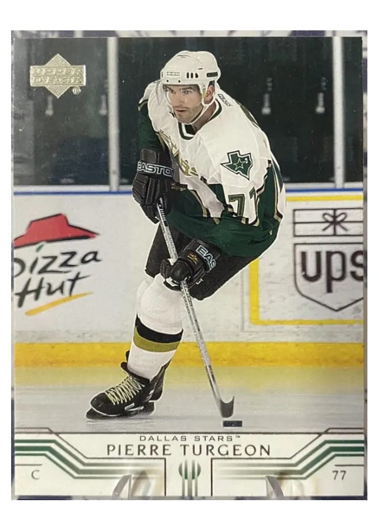 2001 Upper Deck Pierre Turgeon #57 card