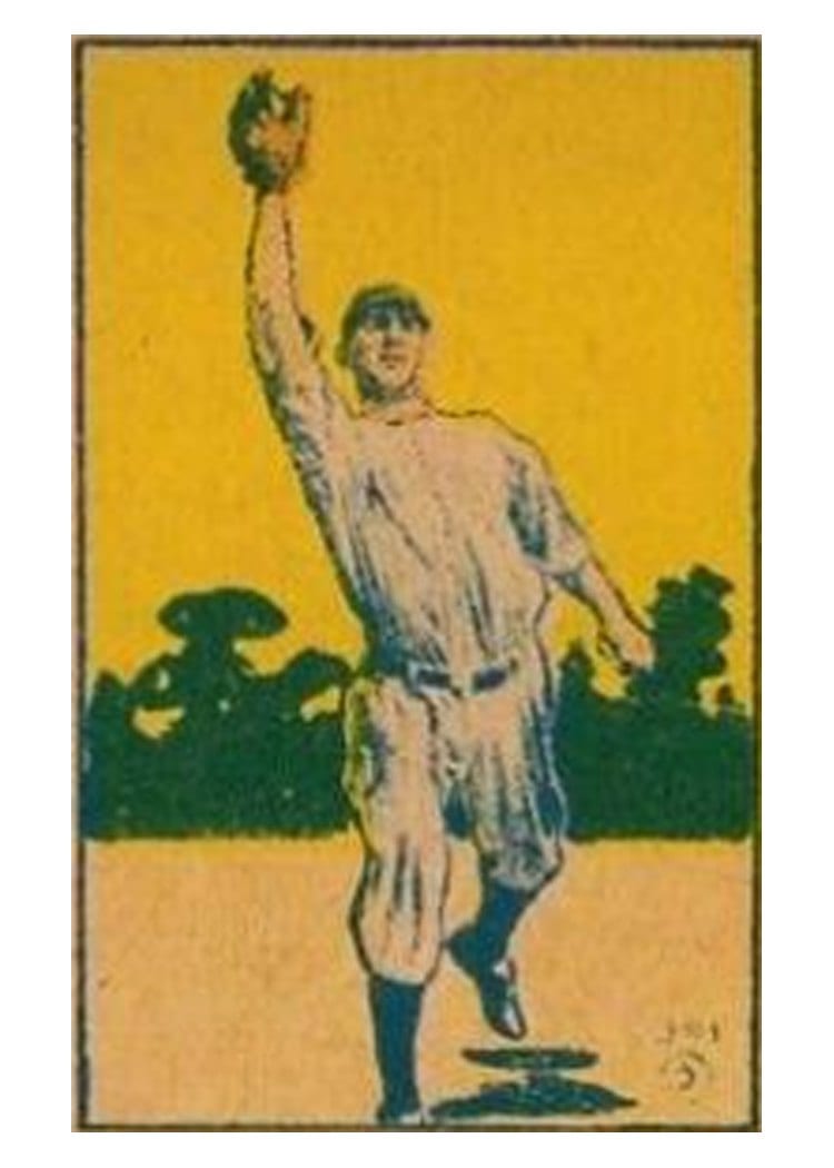 1921 W516 2 2 Ping Bodie #8 card