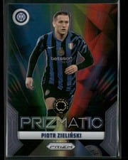 2025 Panini Prizm FIFA Prizmatic Piotr Zielinski #11 card