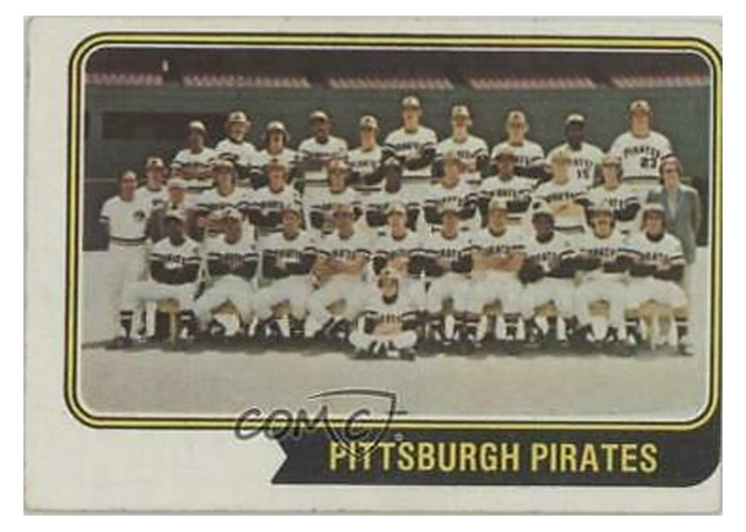1974 Topps Pittsburgh Pirates #626 card