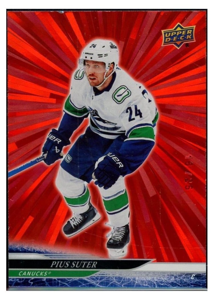 2024-25 Upper Deck Base Set Pius Suter #180 card