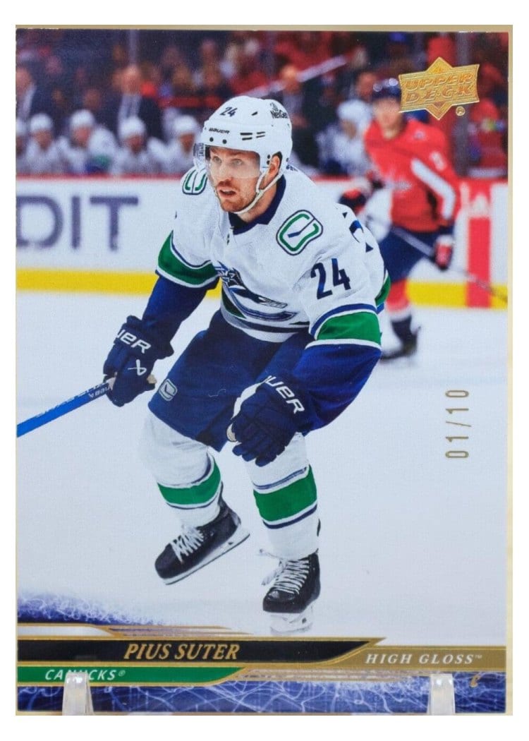 2024-25 Upper Deck Base Set Pius Suter #180 card