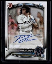 2025 Bowman Prospects Autographs PJ Morlando #BPA-PM