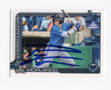 2025 Topps Pro Debut Chrome Autographs PJ Morlando #PDC-163