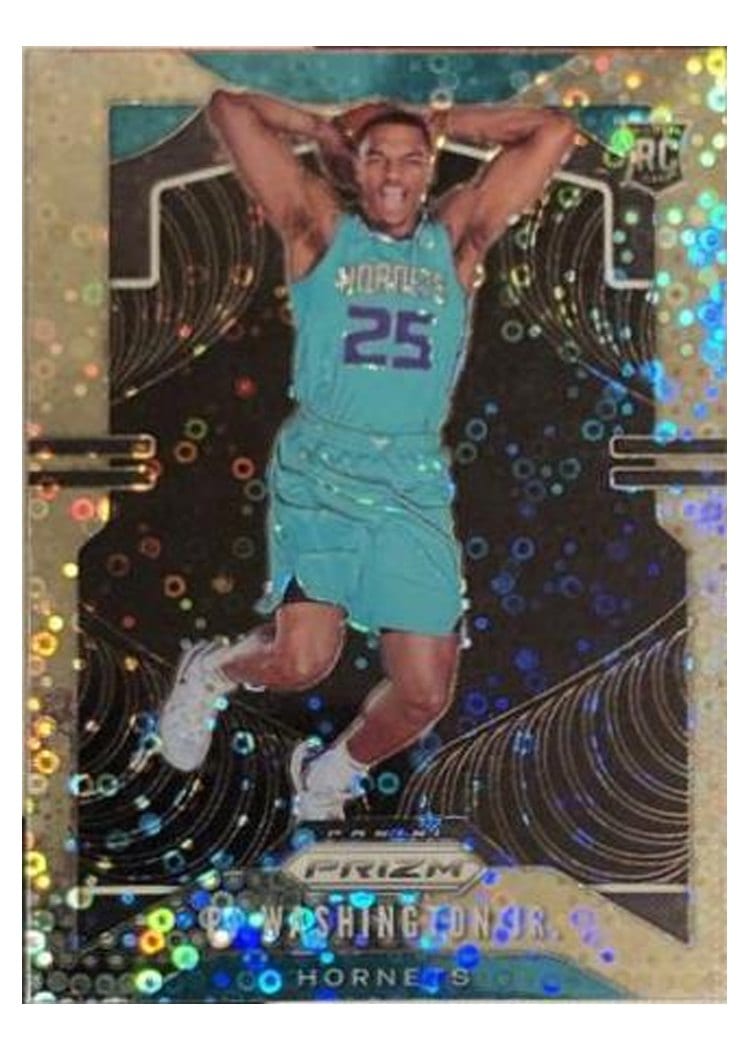 2019-20 Panini Prizm Base Set PJ Washington Jr. #258 card
