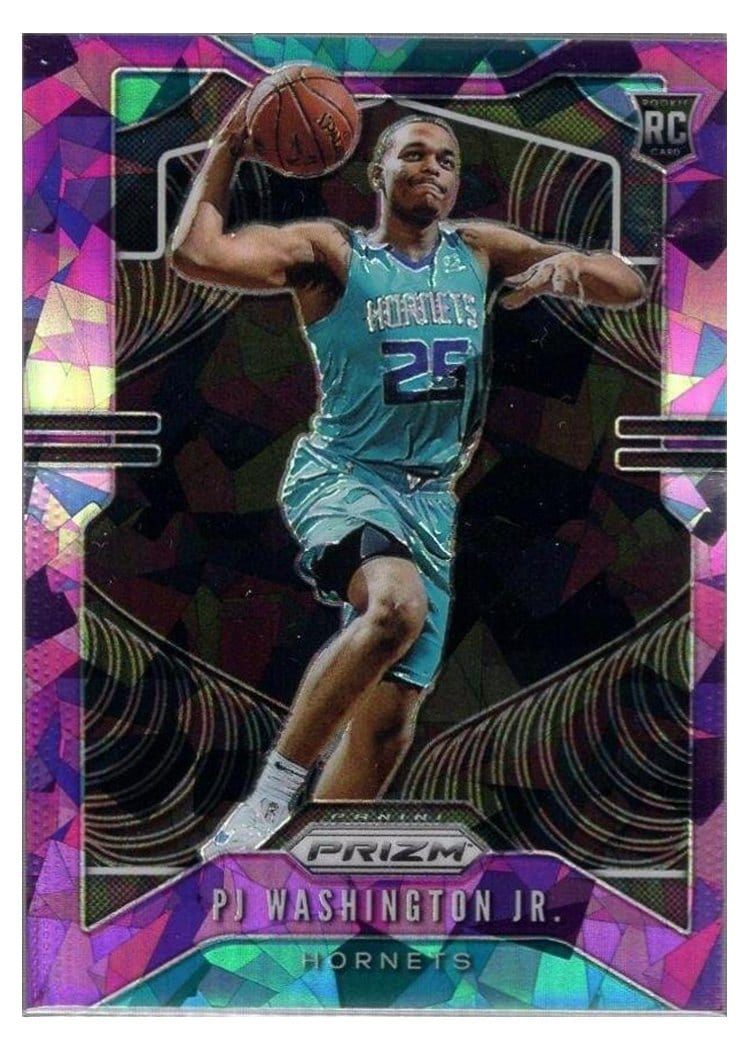 2019-20 Panini Prizm Base Set PJ Washington Jr. Purple Ice Prizm #258 card