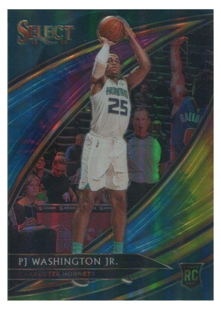2019-20 Panini Select Base Set PJ Washington Jr. #215 card