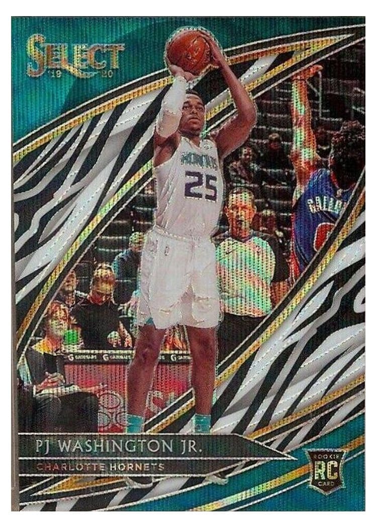 2019-20 Panini Select Base Set PJ Washington Jr. #215 card