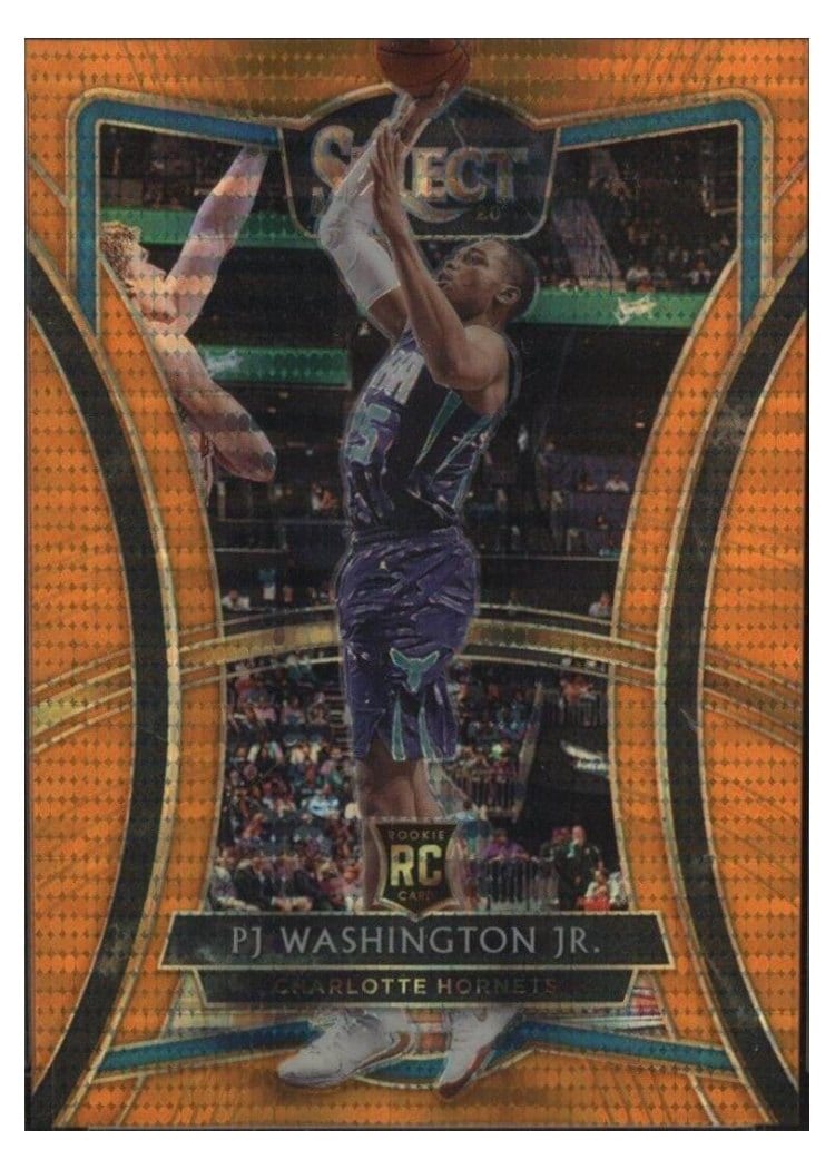 2019-20 Panini Select Base Set PJ Washington Jr. #215 card
