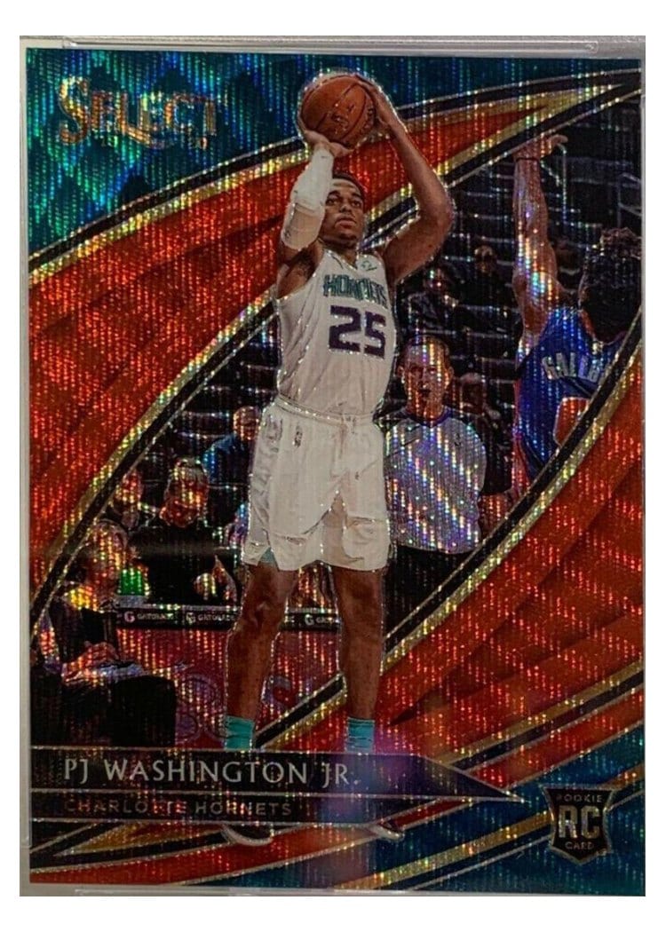 2019-20 Panini Select Base Set PJ Washington Jr. #215 card