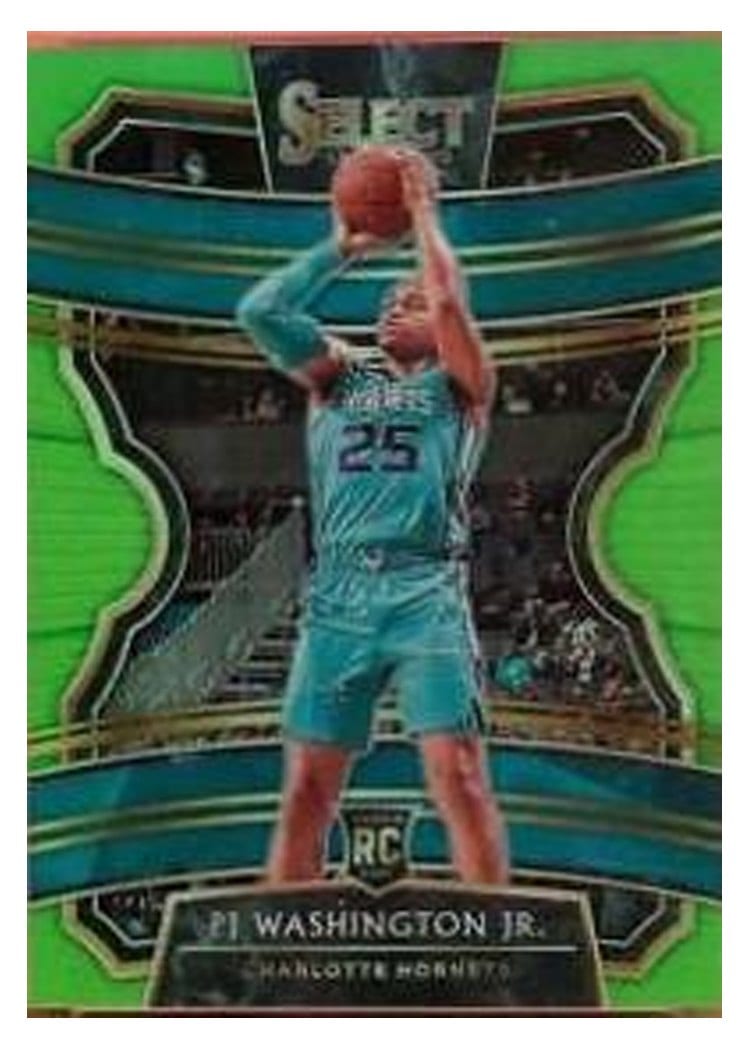 2019-20 Panini Select Base Set PJ Washington Jr. #93 card