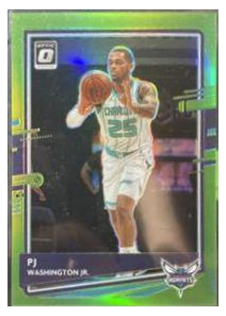 2020-21 Donruss Optic Base Set PJ Washington Jr. #137 card