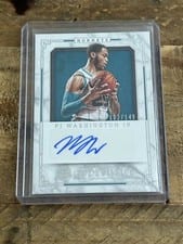 2020-21 Panini Chronicles Apprentice Signatures PJ Washington Jr #APR-PJW card
