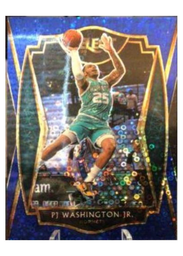 2020-21 Panini Select Base Set PJ Washington Jr. #165 card