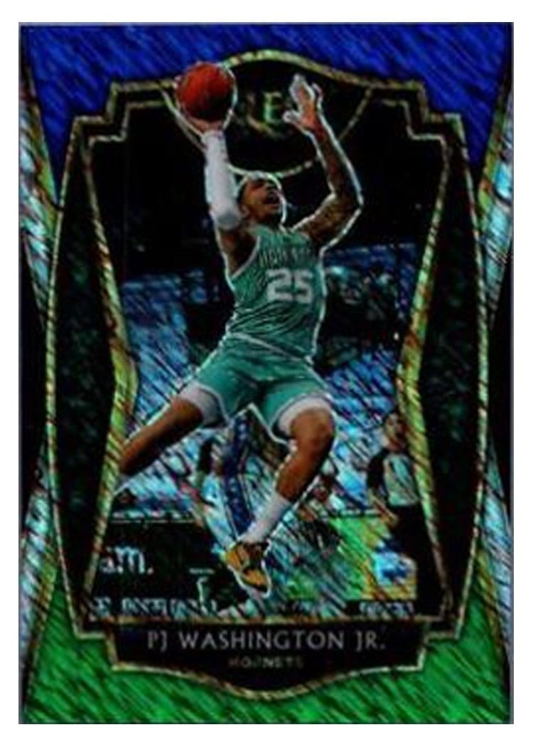 2020-21 Panini Select Base Set PJ Washington Jr. #165 card