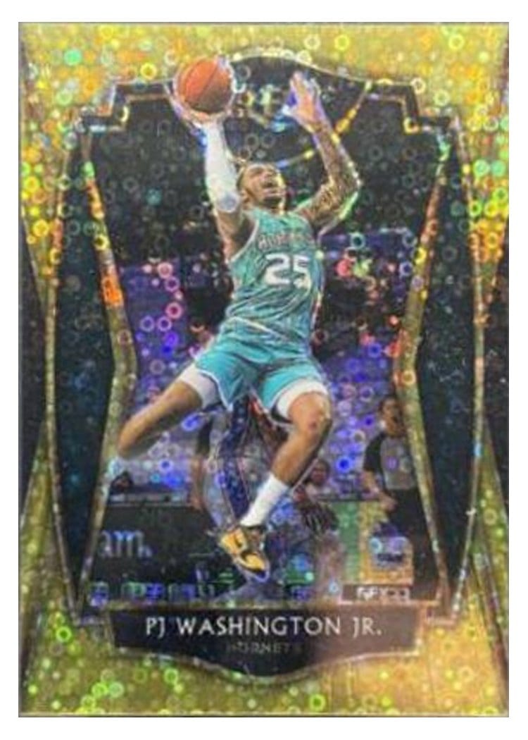 2020-21 Panini Select Base Set PJ Washington Jr. #165 card