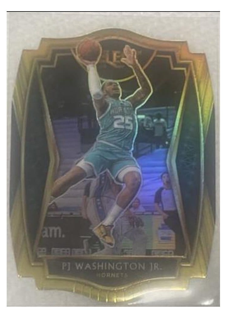 2020-21 Panini Select Base Set PJ Washington Jr. #165 card