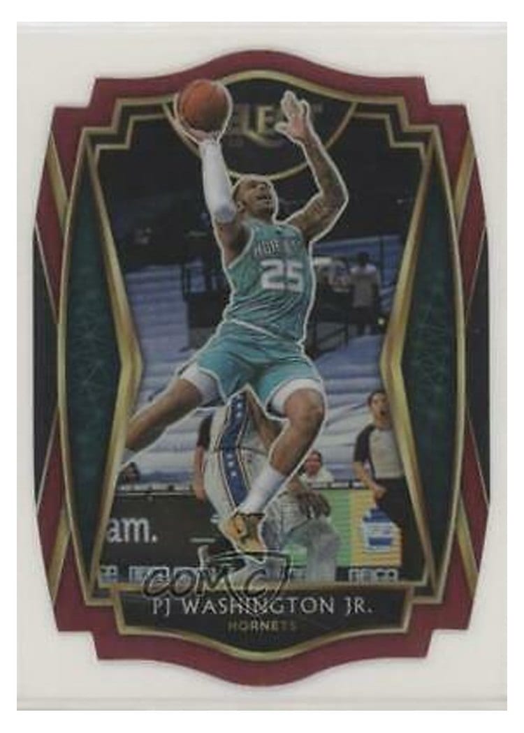 2020-21 Panini Select Base Set PJ Washington Jr. #165 card