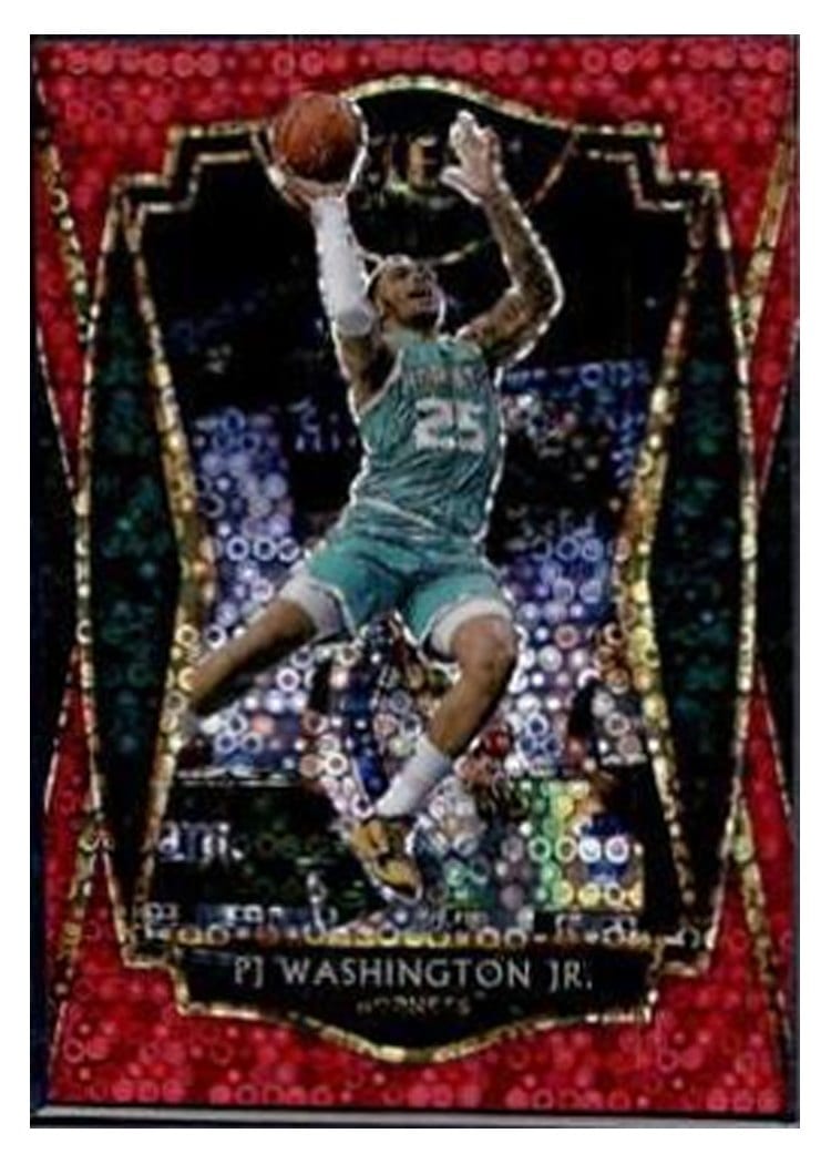 2020-21 Panini Select Base Set PJ Washington Jr. #165 card