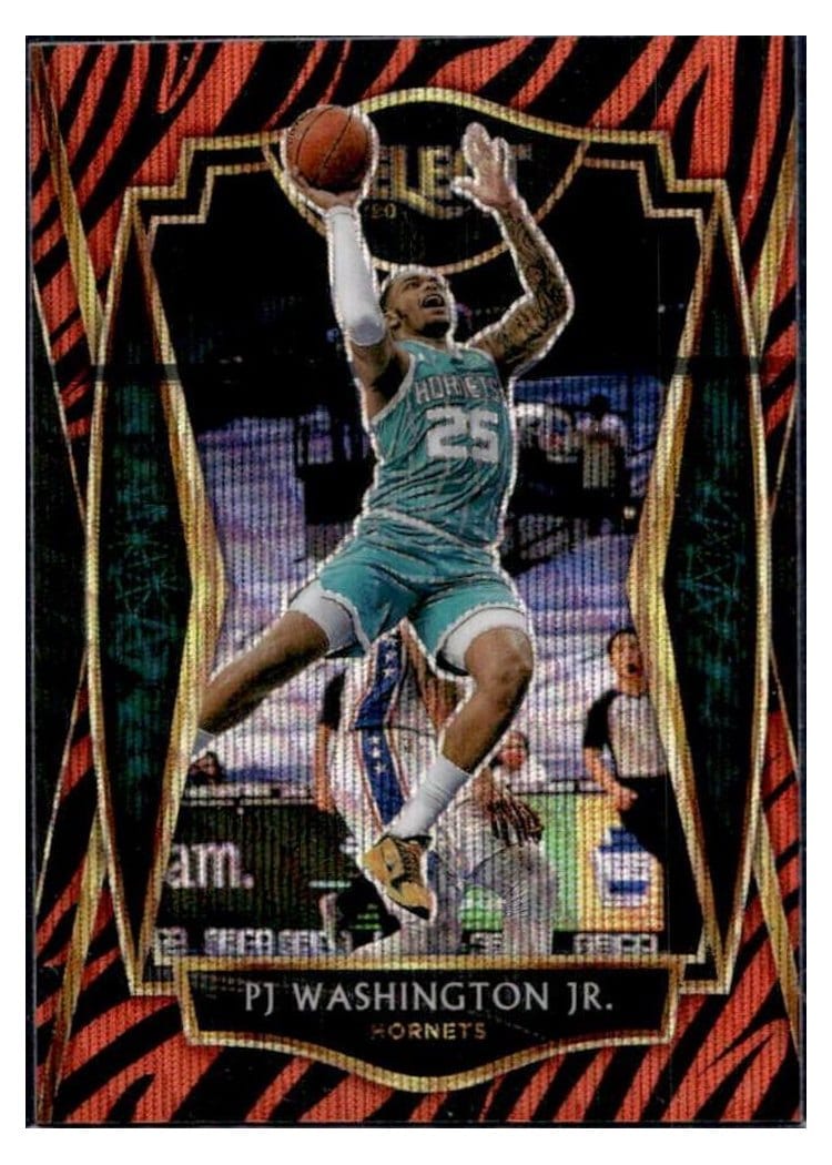 2020-21 Panini Select Base Set PJ Washington Jr. #165 card