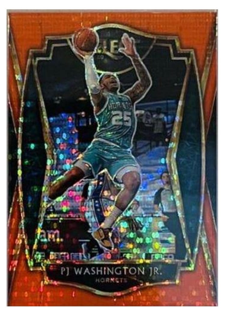 2020-21 Panini Select Base Set PJ Washington Jr. #165 card