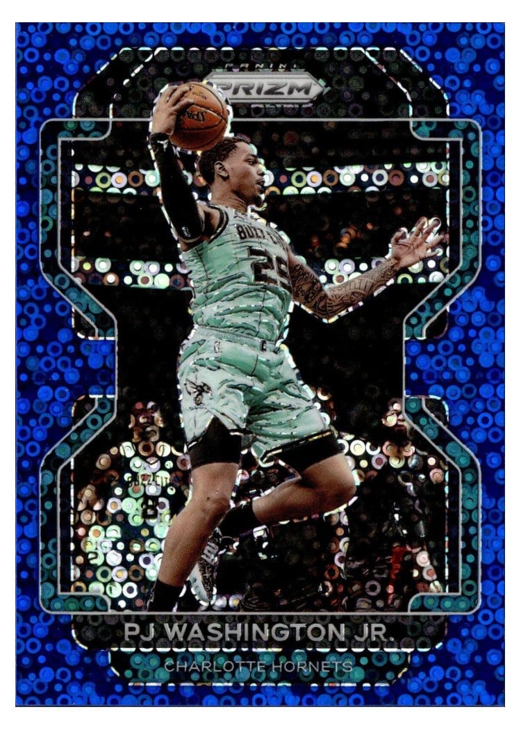 2021-22 Panini Prizm Base Set PJ Washington Jr. #78 card