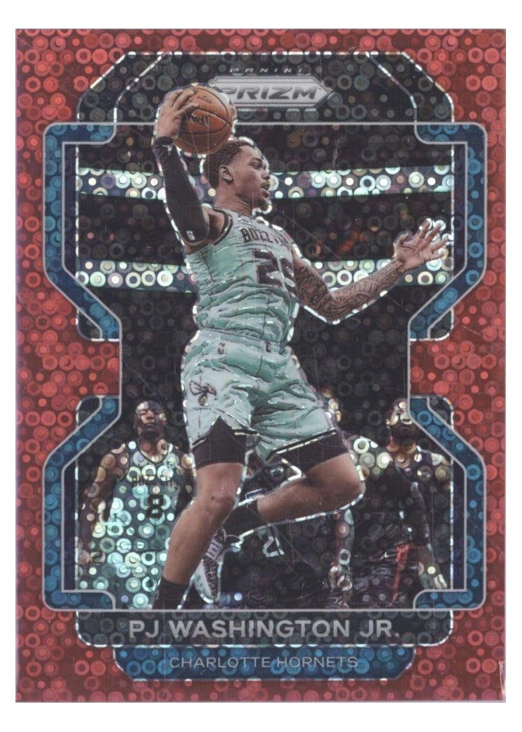 2021-22 Panini Prizm Base Set PJ Washington Jr. #78 card