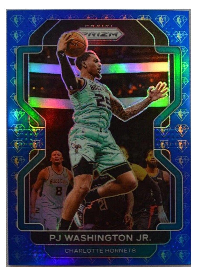 2021-22 Panini Prizm Base Set PJ Washington Jr. #78 card
