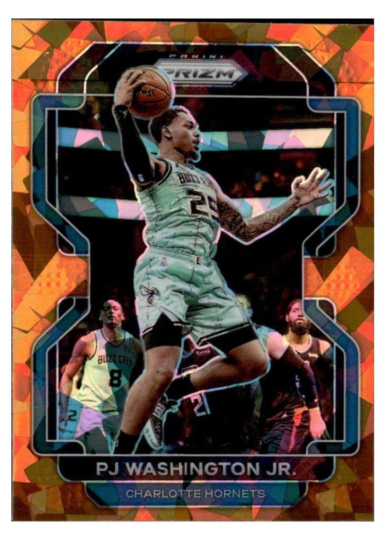 2021-22 Panini Prizm Base Set PJ Washington Jr. #78 card