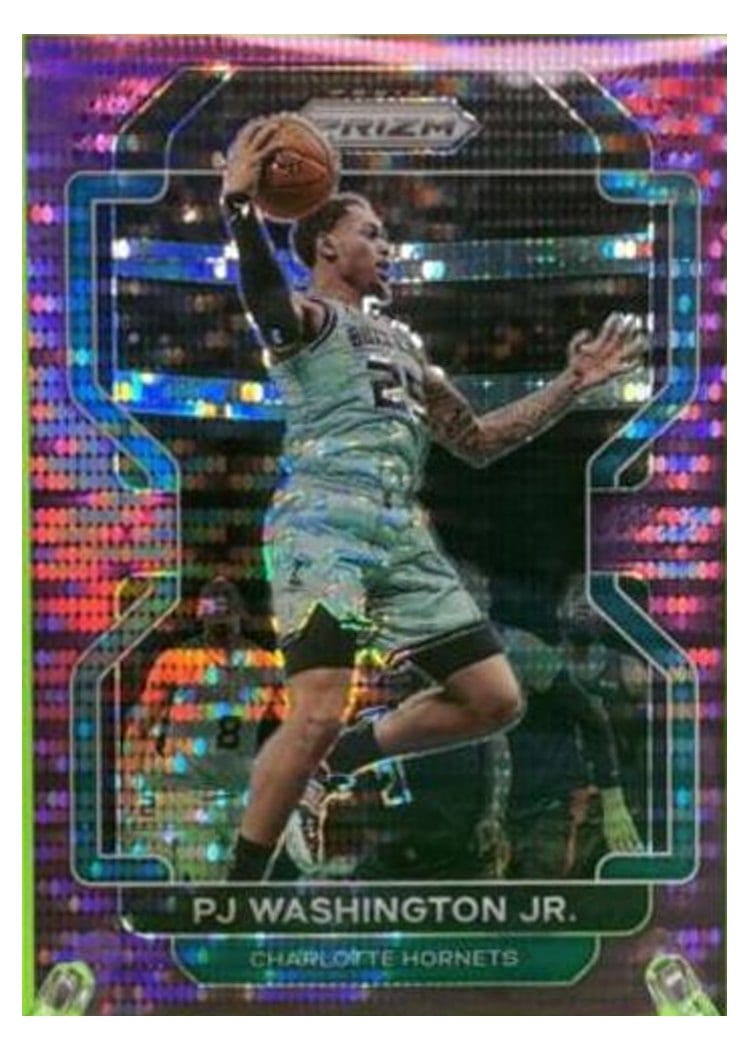 2021-22 Panini Prizm Base Set PJ Washington Jr. #78 card